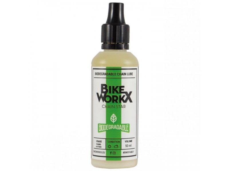Смазка для цепи BikeWorkX Сhain Star Biodegradable 50 мл