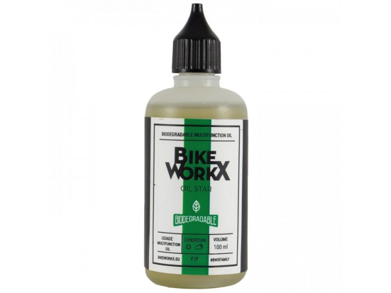 Універсальне масло BikeWorkX Oil Star Biodegradable 100 мл