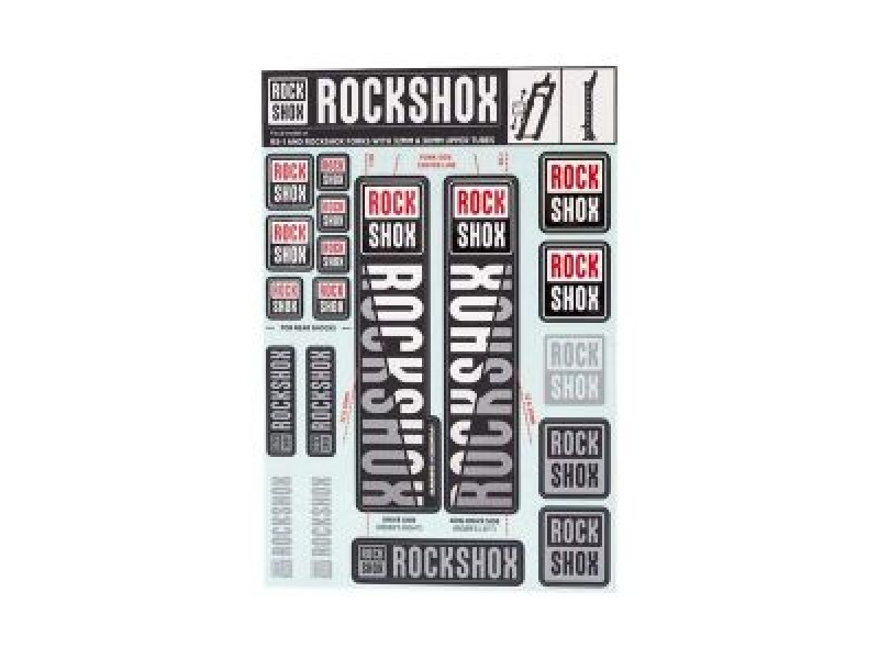 Набор наклеек RockShox KIT 30/32/RS1 