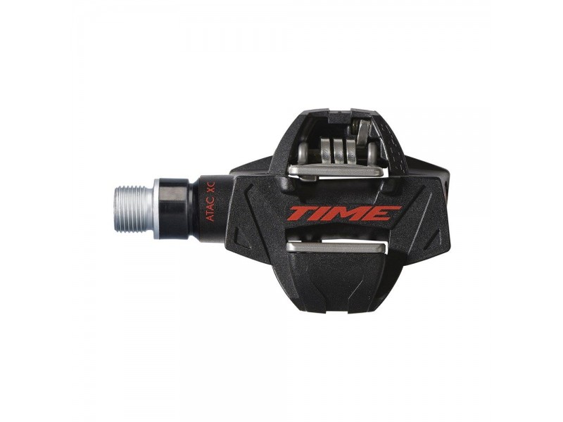 Педалі контактні TIME ATAC XC 8 XC/CX pedal, including ATAC cleats, Black/Red