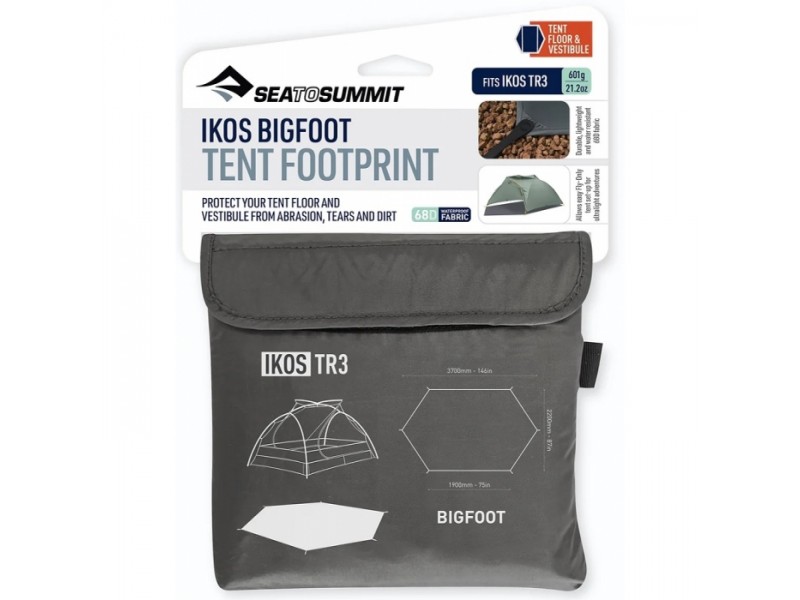 Футпринт Sea to Summit Ikos TR3 Footprint (Charcoal)