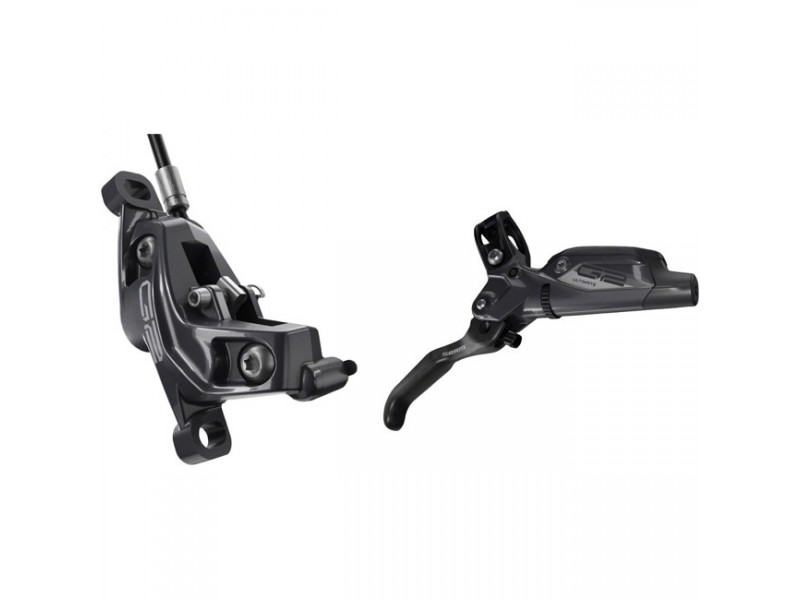 Гальма SRAM G2 Ultimate. Carbon Lever. Ti Hardware. Reach. SwingLink. Contact. Gloss Black Front 950mm Hose (includes MMX Clamp. Rotor/Bracket sold separately) A2