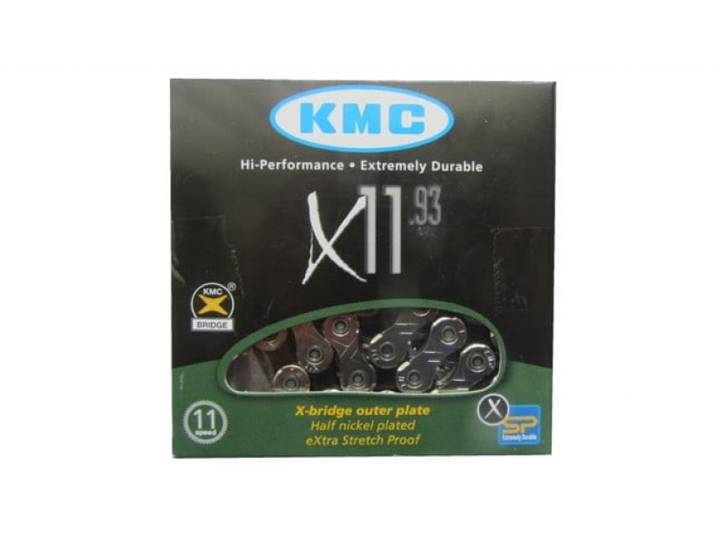 Цепь KMC X11-1, Black - Silver