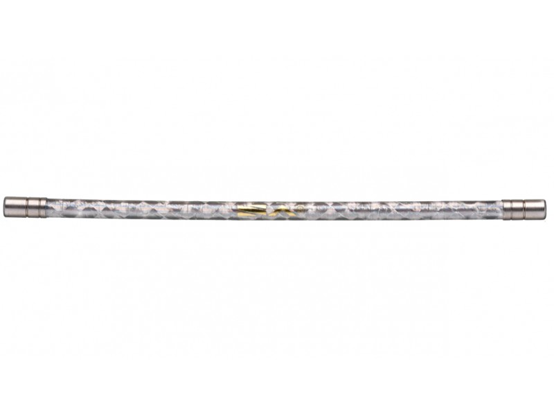 Кожух Sheng-An Braided Series SBC-SR 5mm 2P гальмівний, 1 м, Kevlar плетіння, срібляста луска