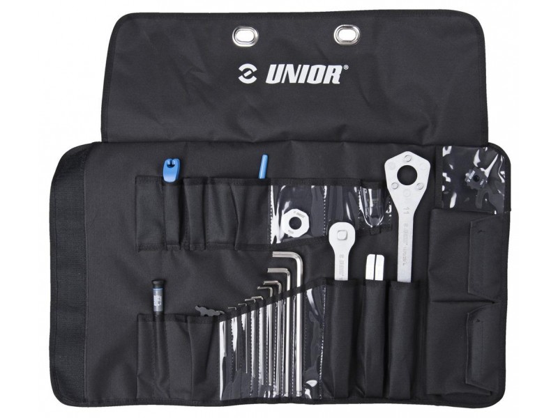 Набір інструментів дорожній Unior 19шт (складна сумка) вертик. Підвіс