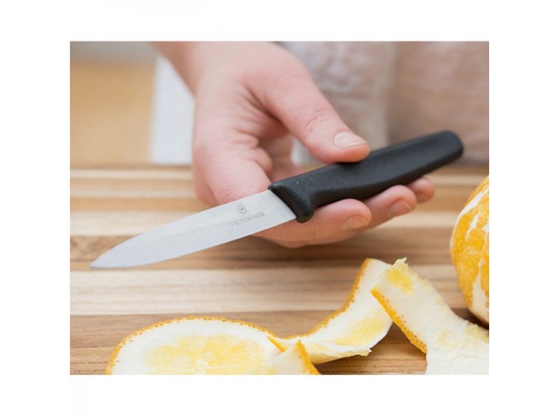 Нож кухонный Victorinox SwissClassic Paring чорний