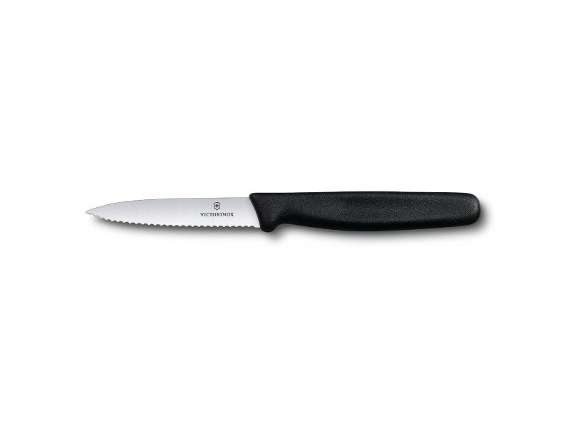Нож кухонный Victorinox Paring 8 см серрейторная заточка (Vx53033)