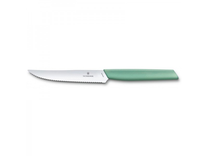 Кухонный нож Victorinox Swiss Modern Steak&Pizza 12см волн. 
