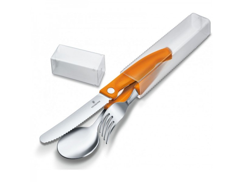 Набор кухонный Victorinox SwissClassic Table Set 3шт (складной нож, вилка, ложка)