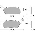 Тормозные колодки SBS Ultra Quit Brake Pads, Ceramic 854H.HF