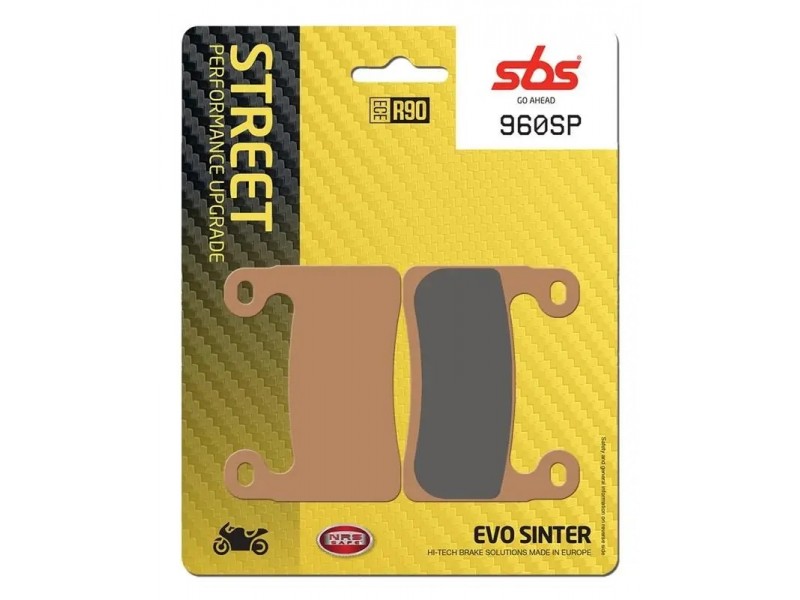 Гальмівні колодки SBS Upgrade Brake Pads, EVO Sinter 960SP