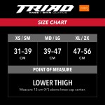 Вело наколенники TLD Triad KNEE/Shin GUARDS Hard Shell [Black]