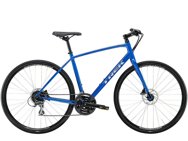 Велосипед Trek FX 2 DISC BL синий -2023 