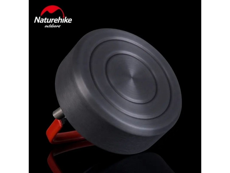 Чайник Naturehike NH17C020-H 1.1 л, алюміній, сірий