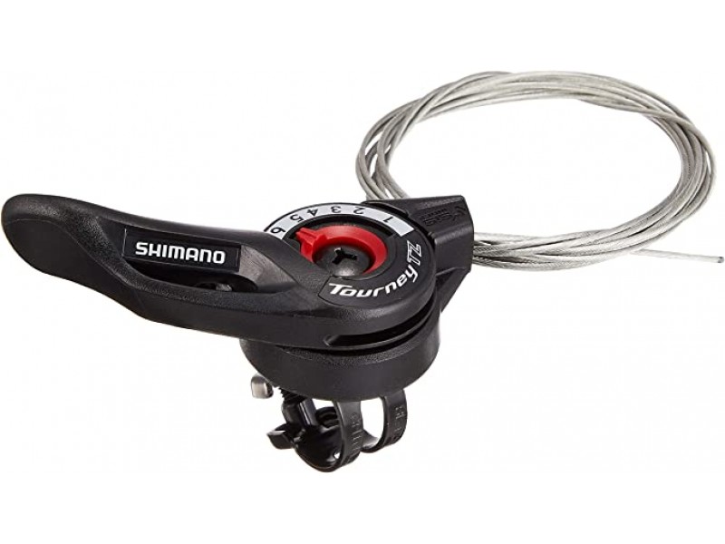 Шифтер SHIMANO SL-TZ500 правий 7-швидк. (індексний) трос, чорний