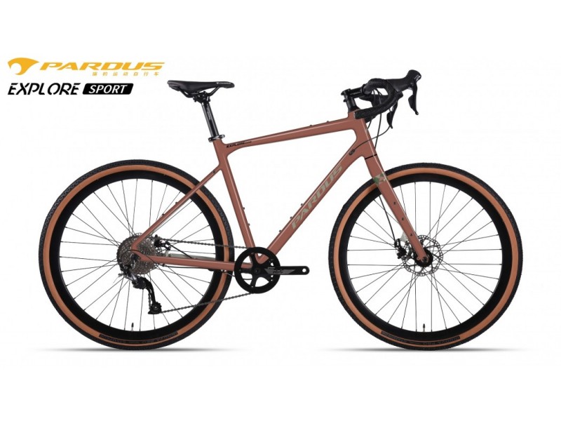 Велосипед PARDUS Gravel Explore Sport Grey/Red