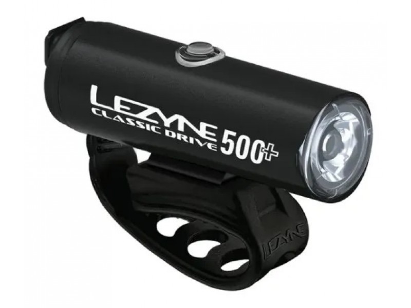 Передний свет Lezyne CLASSIC DRIVE 500+ FRONT Черный матовый 500 люмен Y17
