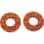Колечки на грипы ODI Grip Donuts Orn w/ BLk Logos