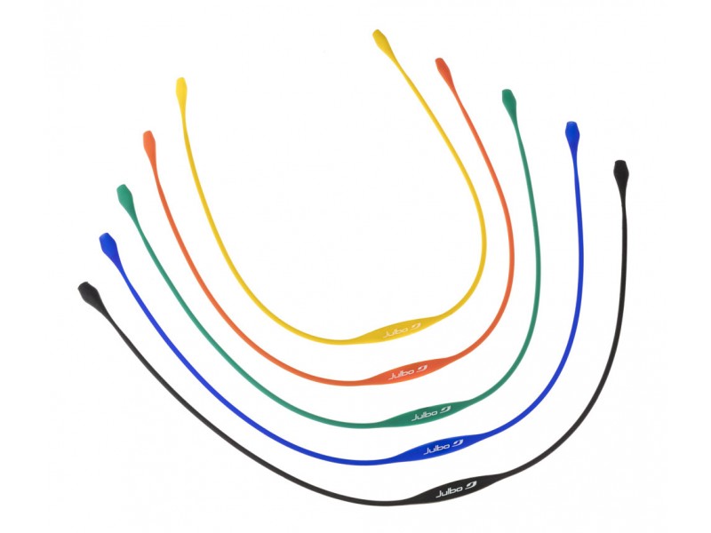 Шнурок Julbo Silicone cords, Julbo (black, yellow, blue, orange, green, grey) 6шт
