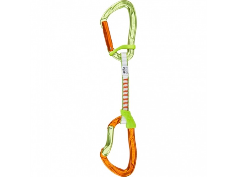 Оттяжка с карабинами Climbing Technology NIMBLE EVO Set DY FIXBAR orange / green