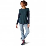 Свитер женский Smartwool Women's Shadow Pine Colorblock Sweater 