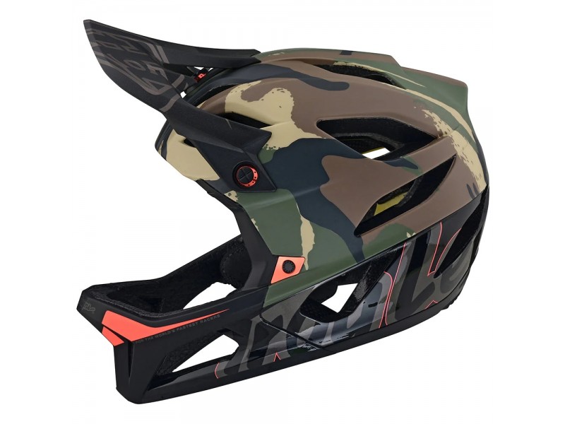 Вело шолом TLD Stage Helmet Signature Camo [ARMY Green] 