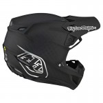 Мотошолом TLD SE5 Carbon Helmet [STEALTH BLACK / CHROME]