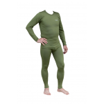 Термобілизна чоловіча Tramp Microfleece комплект (футболка+штани) olive 
