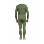 Термобелье мужское Tramp Microfleece комплект (футболка+штаны) olive 