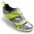 Велосипедні туфлі триатлон жін Giro Facet Tri W срібл/яскр.жовт 37.5