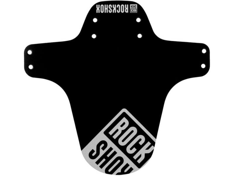 Крыло RockShox MTB Black with Gloss Silver Print - Pike Ultimate