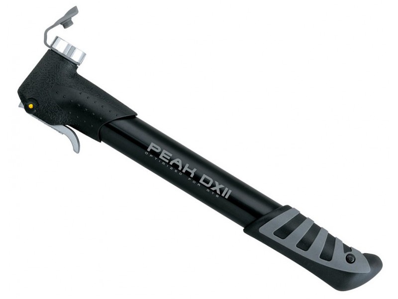 Насос Topeak Peak DX ІІ міні Т-ручка 6bar/макс алю клап SmartHead чорн 155г.