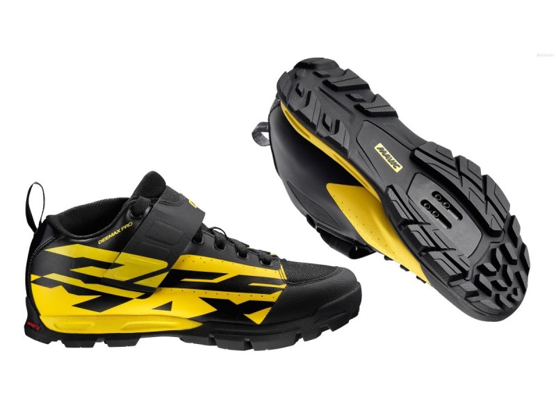Велосипедні туфлі МТБ Mavic Deemax Pro жовт/чорн 