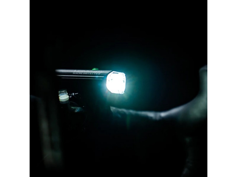 Передний свет Lezyne MACRO DRIVE 1400+ FRONT Черный матовый 1400 люмен Y17