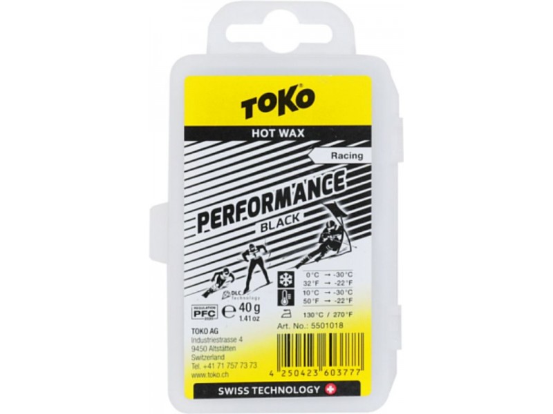 Парафін TOKO Performance black 