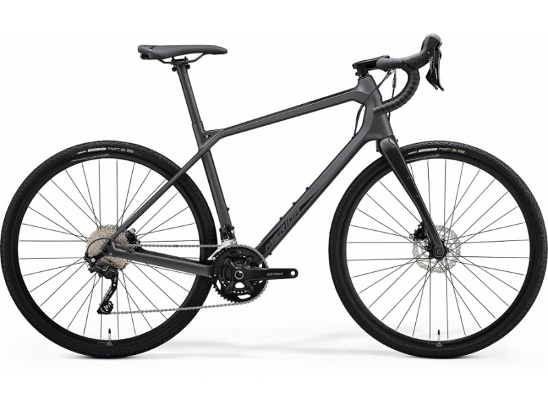 Велосипед MERIDA SILEX 4000 MATT DARK SILVER(GLOSSY BLACK)