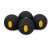 Кулі для стійкості Helinox Vibram Ball Feet (Set of 4) -Black - 55mm