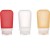 Набір силіконових пляшечок Humangear GoToob+ 3-Pack Medium clear/red/orange
