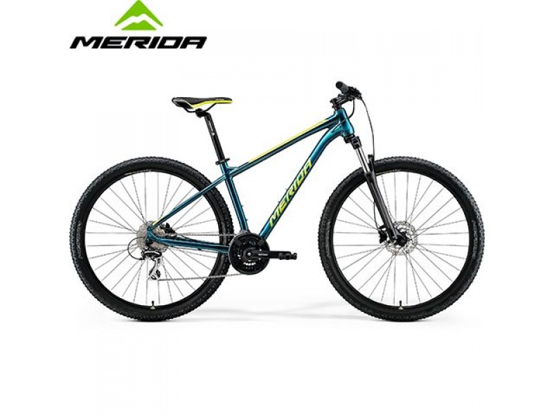 Велосипед MERIDA BIG.NINE 20-2X,TEAL-BLUE(LIME)