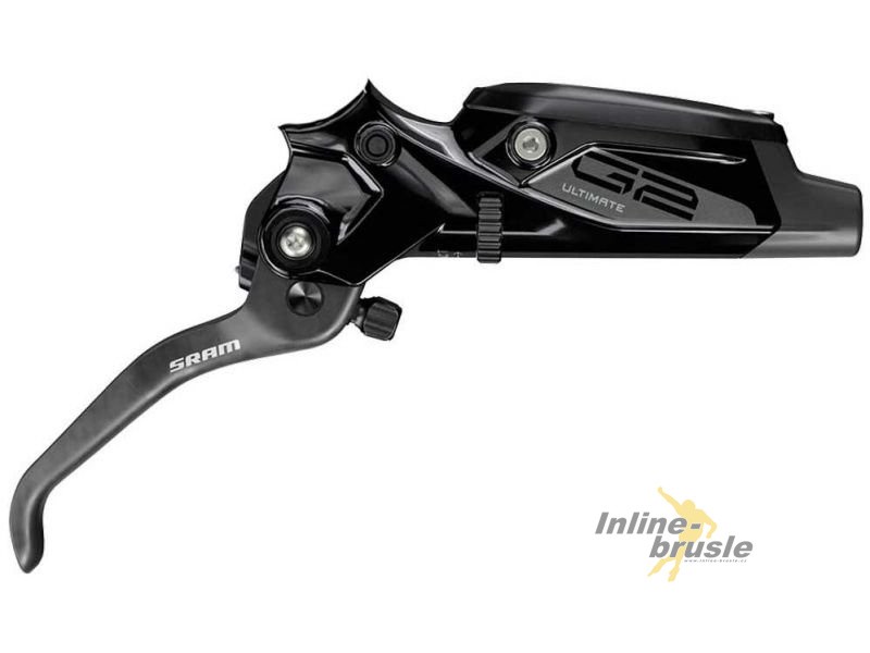 Ручка гальм SRAM LEVER ASSEMBLY - CARBON LEVER (ASSEMBLED, NO HOSE, INCLUDES BARB & OLIVE) GLOSS BLACK ANO- G2 ULT (A2)