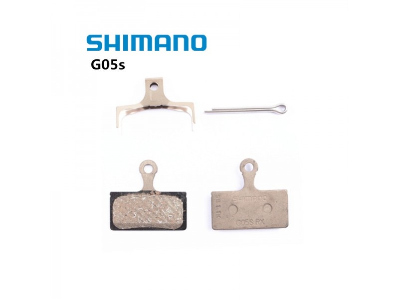 Тормозные колодки Shimano G05S XTR/XT/SLX/ALFINE/SHIMANO, полімер/resin