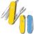 Нож Victorinox Classic SD Ukraine 58мм/7функ/желто-голубой