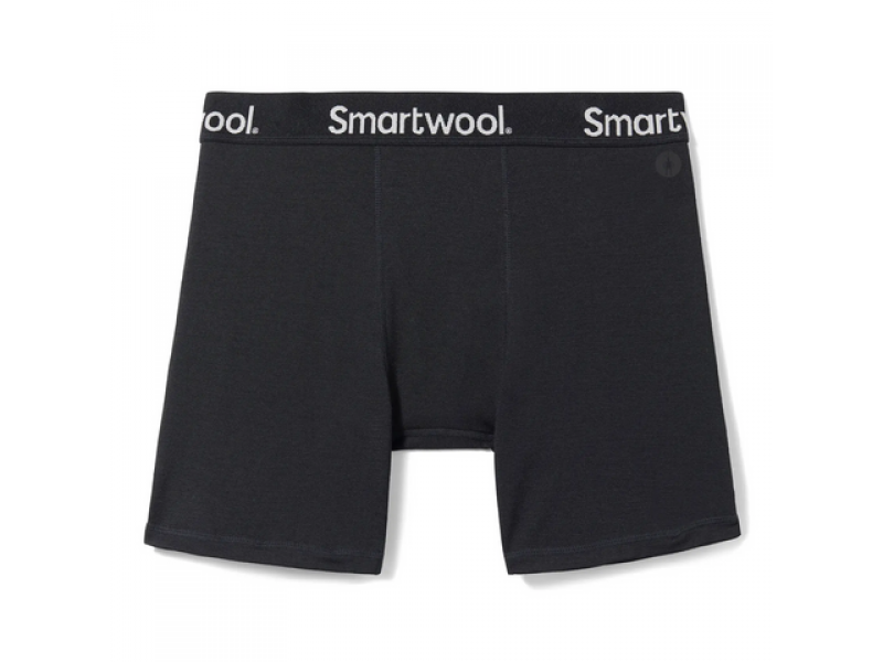 Трусы мужские Smartwool Men's Active Boxer Brief Boxed Black