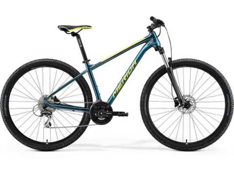 Велосипед MERIDA BIG.SEVEN 20-2X,TEAL-BLUE(LIME)