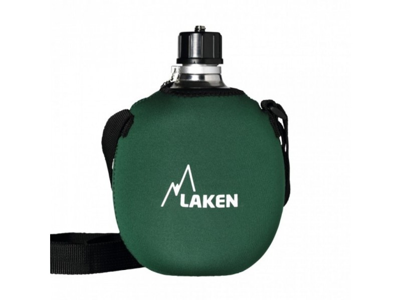 Фляга Laken Clasica 1L with neopren cover and shoulder strap