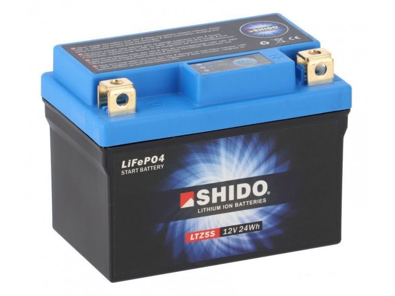 Аккумулятор AFAM SHIDO Lithium Ion Battery [2 Ah], CCA 120 (A)