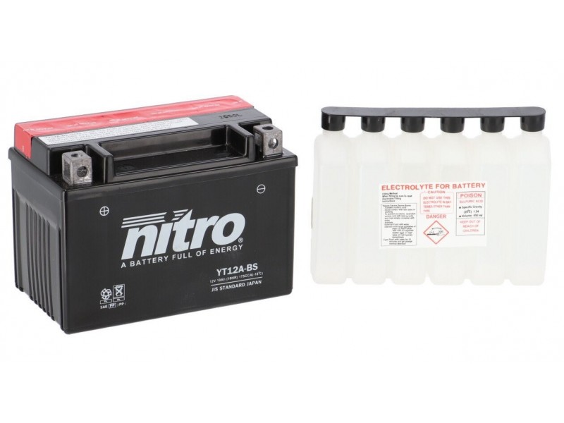 Акумулятор AFAM NITRO AGM Open Battery [10 Ah], CCA 175 (A)