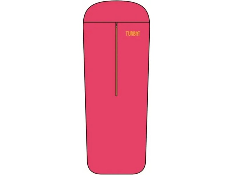 Вкладыш Turbat Camping red - 195 см - красный