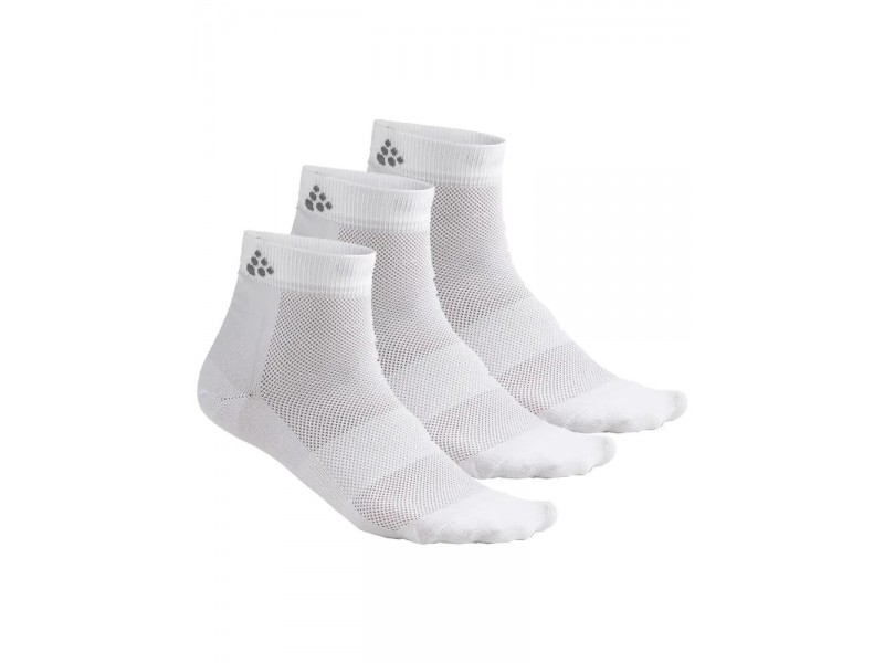 Шкарпетки Craft Greatness Mid 3-Pack Sock white 