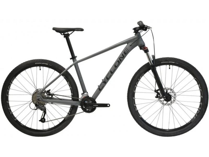 Велосипед Cyclone 27,5” AX Серый(мат) 2023